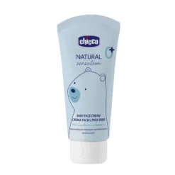 Chicco Natural Sensation - Baby Crema Viso per Bambini 0M+, 50ml
