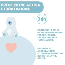 Chicco Natural Sensation - Baby Crema Viso per Bambini 0M+, 50ml