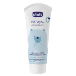 Chicco Natural Sensation - Cofanetto igiene neonato per il bagnetto e il cambio, 2 pezzi