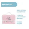 Chicco Natural Sensation rosa - Set cosmetico per l'igiene e la cura del neonato, 4 prodotti