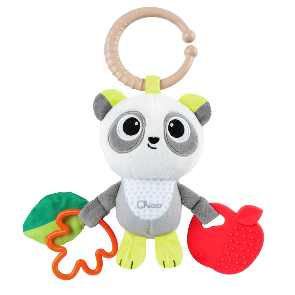 Chicco Panda Prime Attività - Giocattolo attività a tema panda per la prima infanzia