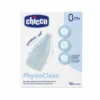 Chicco PhysioClean - Ricambi morbidi per aspiratore nasale per l'igiene dei neonati, 10 pezzi