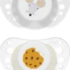 Chicco PhysioForma - Air LUMI Succhietto 16-36M in Silicone, 2 Pezzi