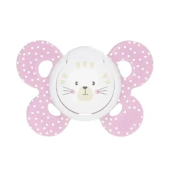 Chicco PhysioForma - Comfort Succhietto 6-16M Tettarella in Silicone Rosa,1Pezzo