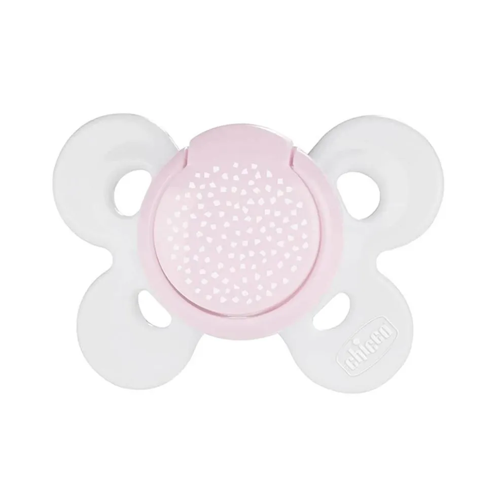 Chicco PhysioForma - Comfort Succhietto 0-6M Tettarella in Silicone Rosa,1 Pezzo