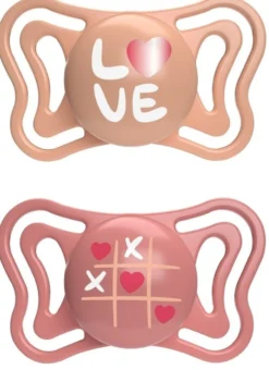 Chicco PhysioForma - Light Succhietto 16-36M Tettarella in Silicone Rosa, 2pz