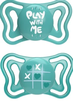 Chicco PhysioForma - Light Succhietto 16-36M Tettarella in Silicone Azzurro, 2pz