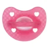 Chicco Physioforma Luxe Fluo - Succhietto in silicone rosa 16-36 mesi per il comfort, 1 pezzo
