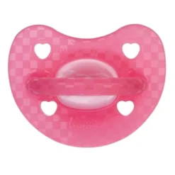 Chicco Physioforma Luxe Fluo - Succhietto in silicone rosa 16-36 mesi per il comfort, 1 pezzo
