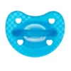 Chicco PhysioForma - Luxe Fluo Succhietto Gommotto 16-36M in Silicone Blu, 1 succhietto