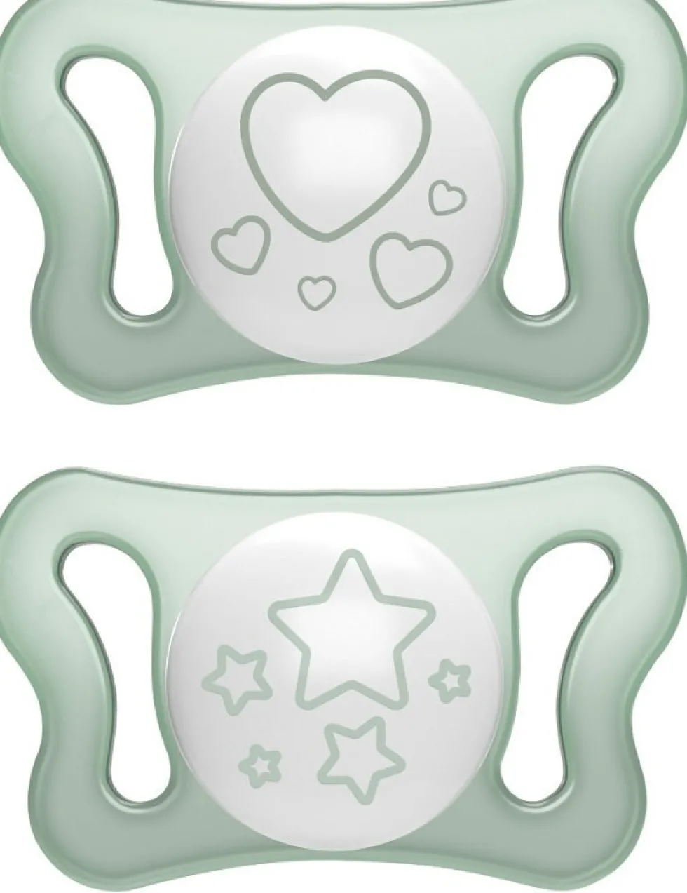 Chicco PhysioForma - Micrò Succhietto 0-2M Tettarella in Silicone Neutro, 2Pezzi