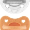 Chicco PhysioForma - Soft Luxe 6-16M Succhietto in Silicone Bimba, 2 pezzi