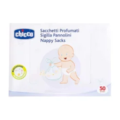 Chicco Sacchetti Profumati Sigilla Pannolini, 50 sacchetti