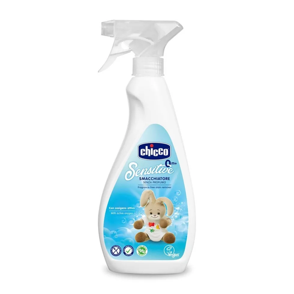 Chicco Sensitive - Spray Smacchiatore Tessuti 0M+, 500ml