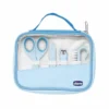 Chicco Set Unghie Happy Hands azzurro - Kit per la cura e l'igiene delle mani dei neonati, 1 kit