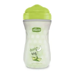 Chicco Shiny Cup Tazza Luminosa 14m+ colore Verde, 266ml