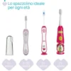 Chicco Spazzolino Primi Denti 6-36 mesi - Spazzolino manuale per l'igiene orale, 1 pezzo rosa