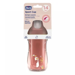 Chicco Sport Cup Tazza Sport 14m+ colore Rosa, 266ml