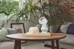 Chicco Stimolatte - Tiralatte elettrico per l'estrazione e stimolazione del latte, 1 pezzo