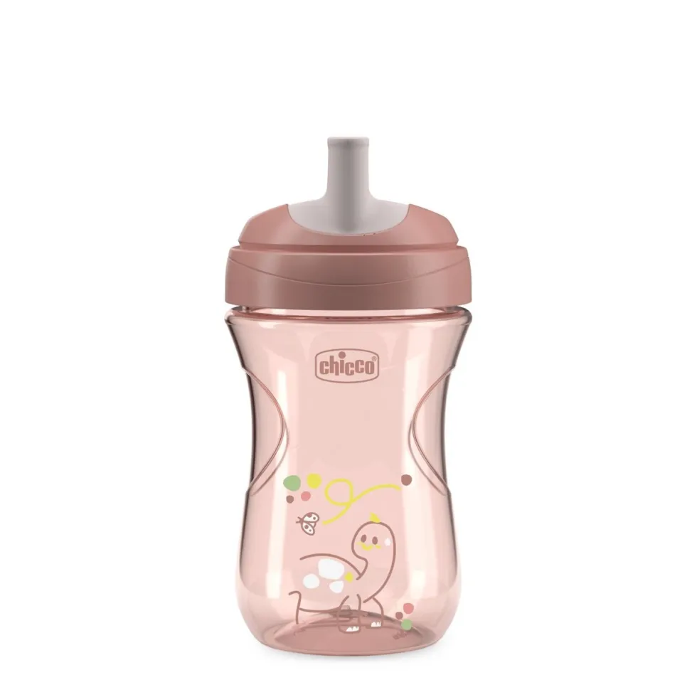 Chicco Tazza Advanced 12M+ Capacità 266ml Colore Rosa, 1 Pezzo