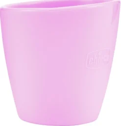 Chicco Tazza in Silicone Rosa 6m+, 1 pezzo