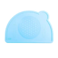 Chicco Tovaglietta in Silicone Colore Azzurro, 1 Pezzo
