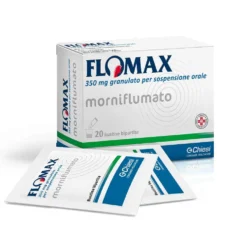 Chiesi Flomax 350mg Morniflumato Febbre e Dolore, 20 Bustine Bipartite