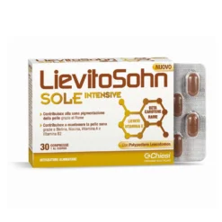 Chiesi LievitoSohn Sole Intensive Integratore Pigmentazione Pelle, 30 Compresse