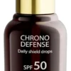 Chrissie Cosmetics Daily Shield Drops Chrono Defense SPF50 Alta Protezione, 30ml