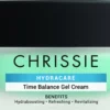 Chrissie Cosmetics Hydracare Time Balance Crema gel idratante per il viso e il collo, 50 ml