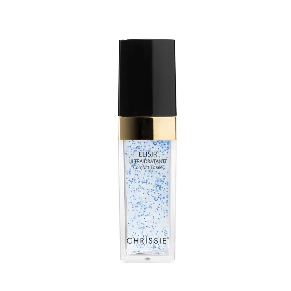 Chrissie Elisir viso ultraidratante comfort totale - Siero idrogel idratante e rassodante, 30 ml