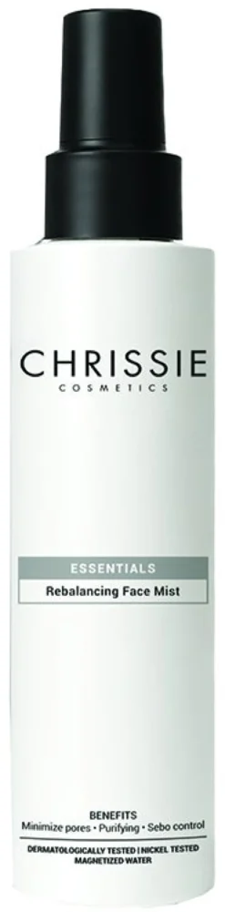 Chrissie Essential Rebalancing Face Mist Spray viso riequilibrante e purificante, 150 ml