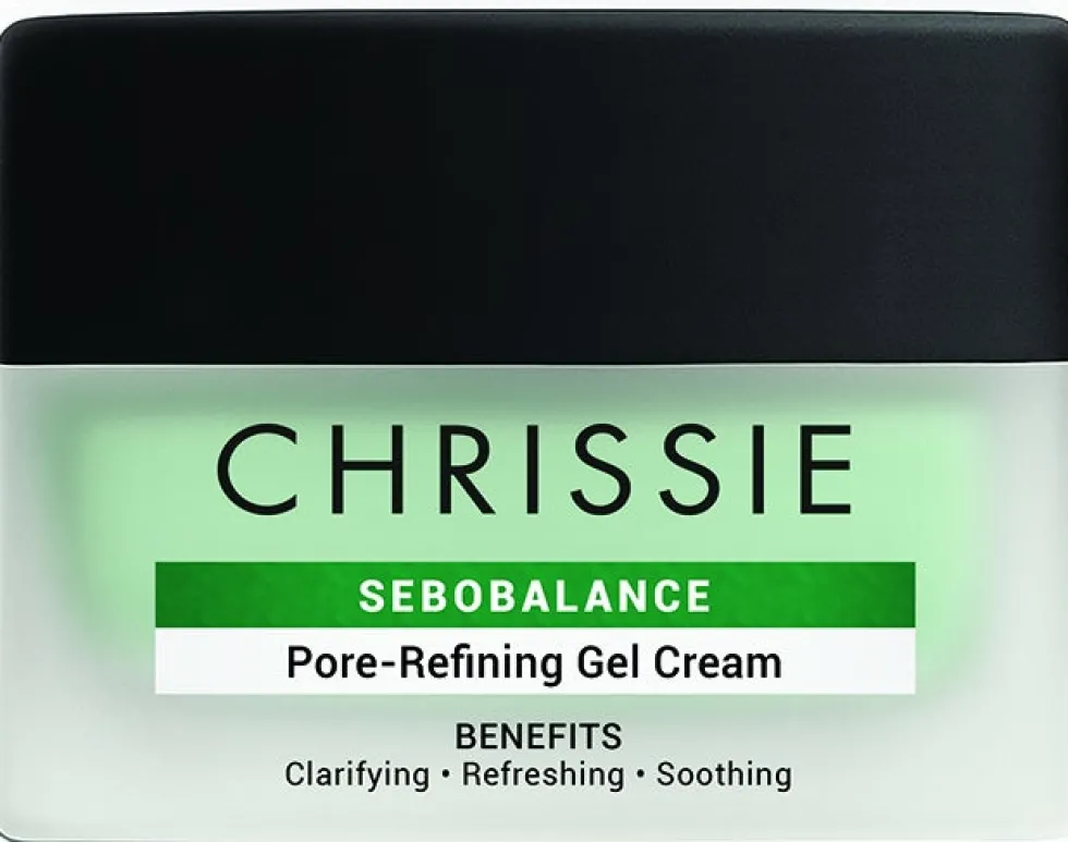 Chrissie Sebobalance Pore-Refining Crema gel affinante e opacizzante per le pelli miste e impure, 50 ml