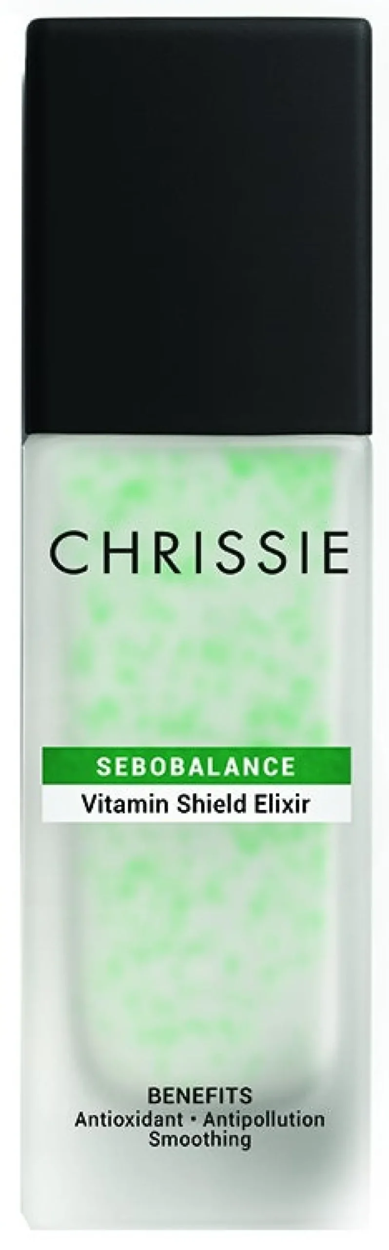 Chrissie Sebobalance Vitamin Shield Elixir Siero viso per il riequilibrio del sebo, 35 ml