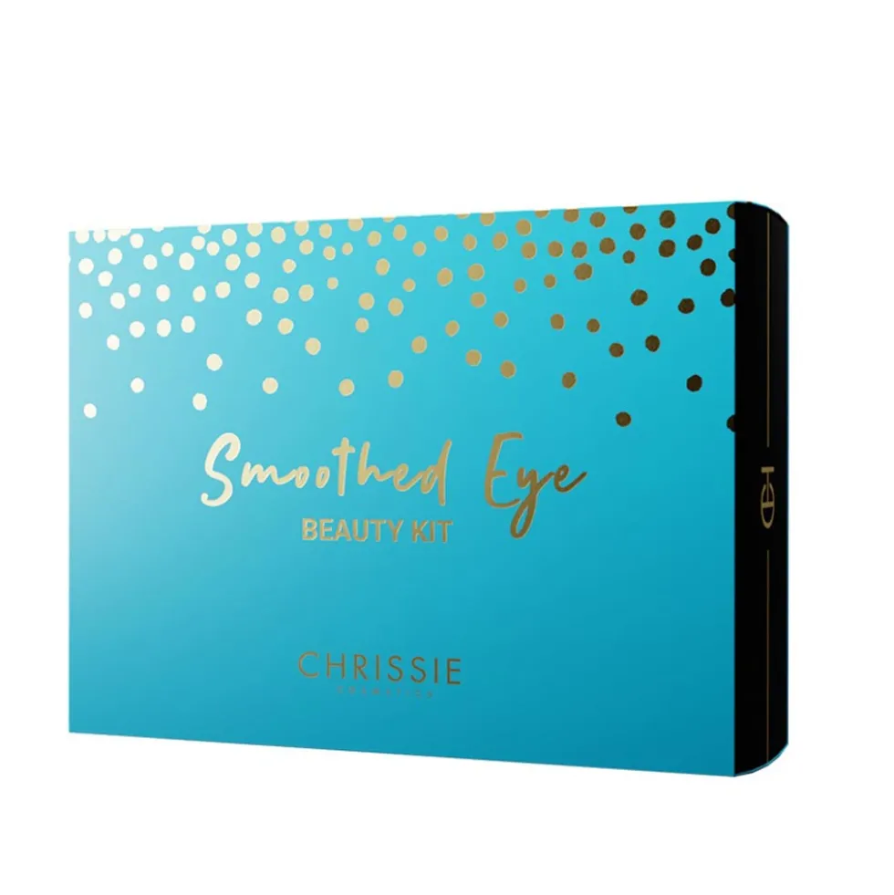 Chrissie Smoothed Eye Beauty Kit - Cofanetto levigante per il viso e gli occhi, da 30 ml e 15 ml