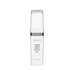 Chrissie White 3 - Tri-Action Complex SPF 15 Siero antimacchia per il viso e le mani, 30 ml
