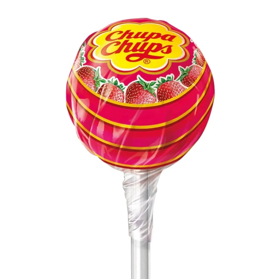 Chupa Chups Lecca Lecca - Caramella ai gusti assortiti per una dolce pausa, 1 pezzo da 12 g