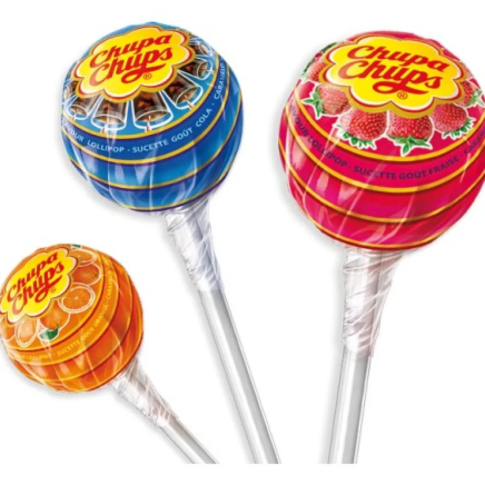 Chupa Chups Lecca Lecca - Caramella ai gusti assortiti per una dolce pausa, 1 pezzo da 12 g