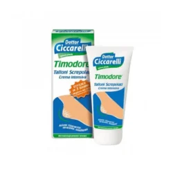 Ciccarelli Timodore Crema talloni screpolati - Crema riparatrice per i piedi secchi, 75 ml