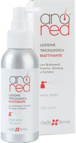 Cieffe Derma Arored - Lozione tricologica anticaduta per capelli fragili e diradati, 100 ml