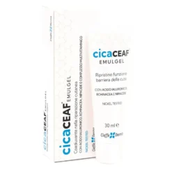 Cieffe Derma Cicaceaf Emulgel topico per la riparazione e cicatrizzazione cutanea, 30 ml