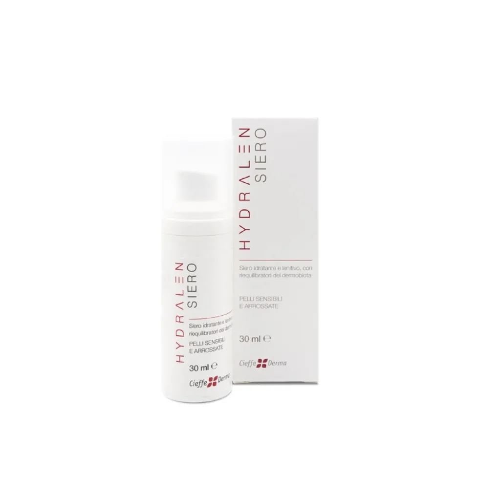 Cieffe Derma Hydralen - Siero lenitivo per la pelle sensibile e con couperose, 30 ml