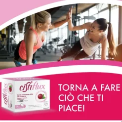 Cistiflux A 18 Integratore Funzionalità Vie Urinarie, 28 Bustine