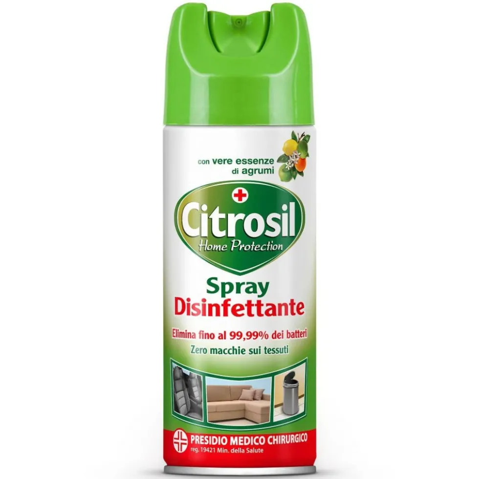 Citrosil Home Protection Spray Multisuperfici Disinfettante Agrumi, 300ml