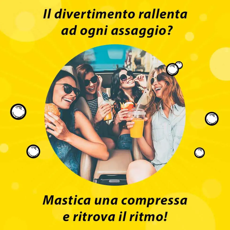 Citrosodina Compresse Masticabili - Integratore digestivo per la pesantezza di stomaco, 30 compresse