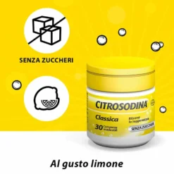 Citrosodina Compresse Masticabili - Integratore digestivo per la pesantezza di stomaco, 30 compresse
