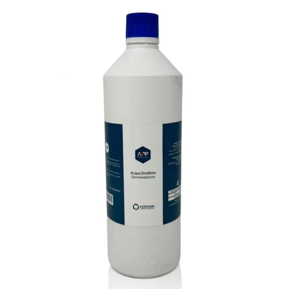 Codisan Acqua distillata - Per i dispositivi medici e i sistemi CPAP, 1000 ml
