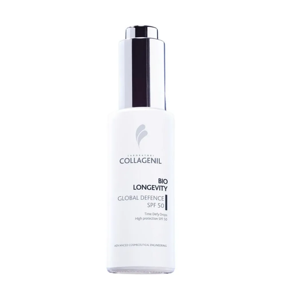 Collagenil Bio Longevity - Global Defence SPF50 Siero Antiage Multifunzionale, 30ml