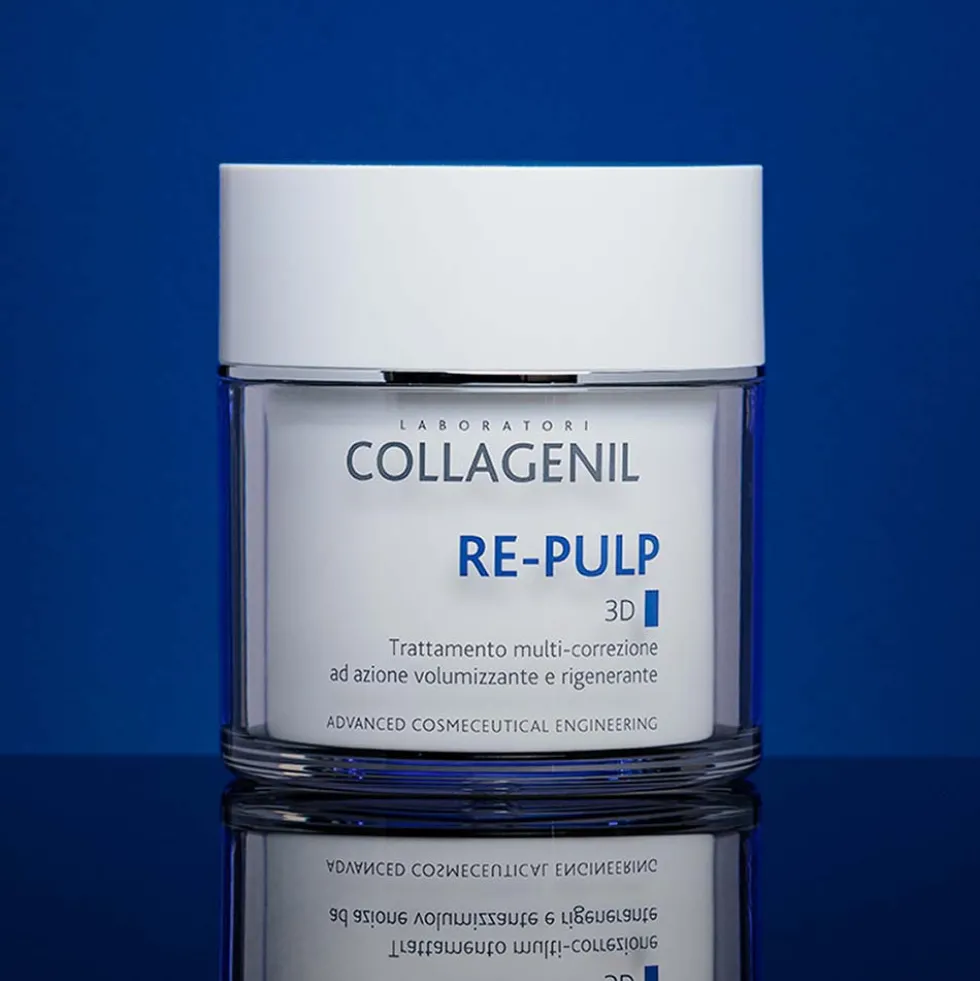 Collagenil Re-Pulp 3D - Crema per il viso ad azione rimpolpante e volumizzante, 50 ml