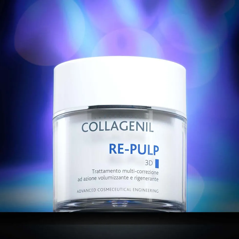 Collagenil Re-Pulp 3D - Crema per il viso ad azione rimpolpante e volumizzante, 50 ml